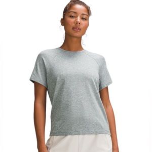 Lululemon License to Train Classic-Fit T-Shirt Heathered Medium Forest